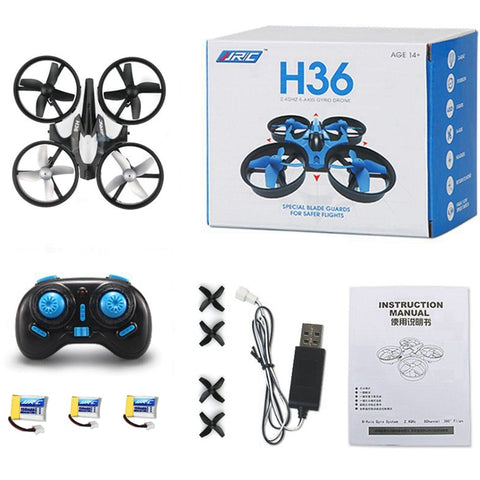 3 Batteries Mini Drone Rc Quadcopter Fly Helicopter